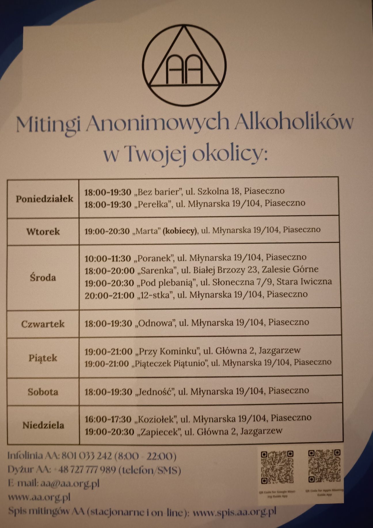 Spotkania AA